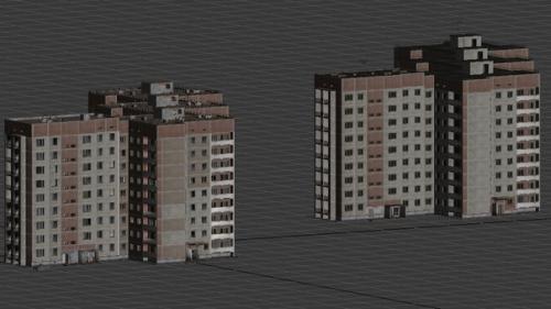 Героев Сталинграда 1. новая версия модели включила в себя огромный интерьер с полутора десятков квартир, три подзъезда, выходы на крышу. 02