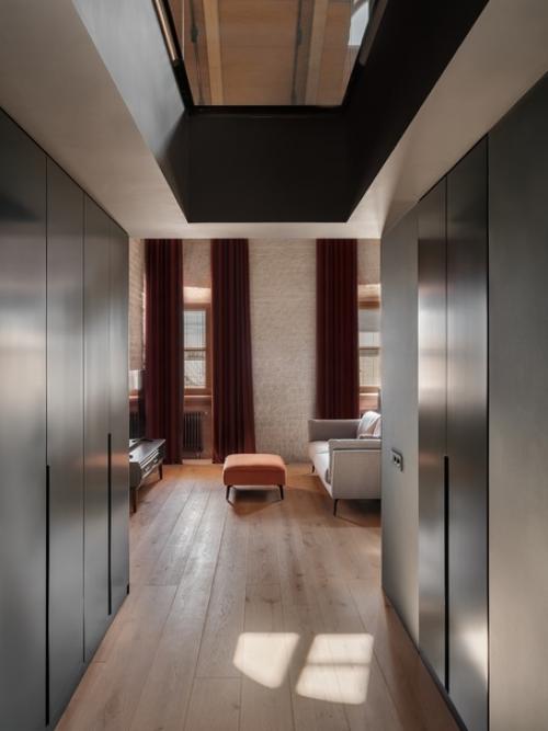 Двухуровневая квартира 75 м 2 с окном в полу в доме нарышкина. 04