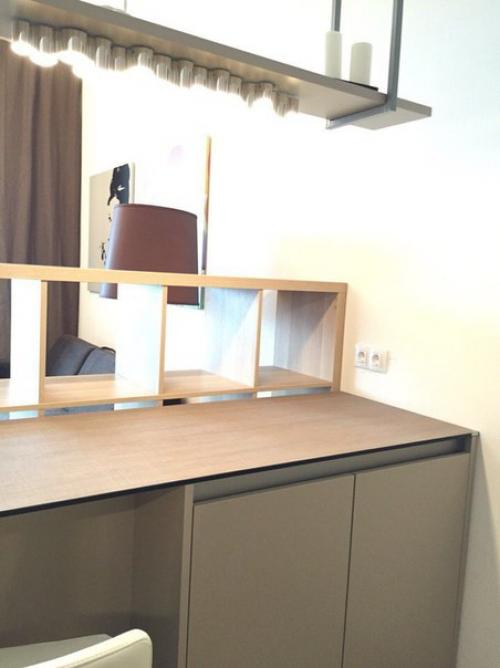 Пример классного дизайна квартиры - студии площадью 38 квадратных метров. 08