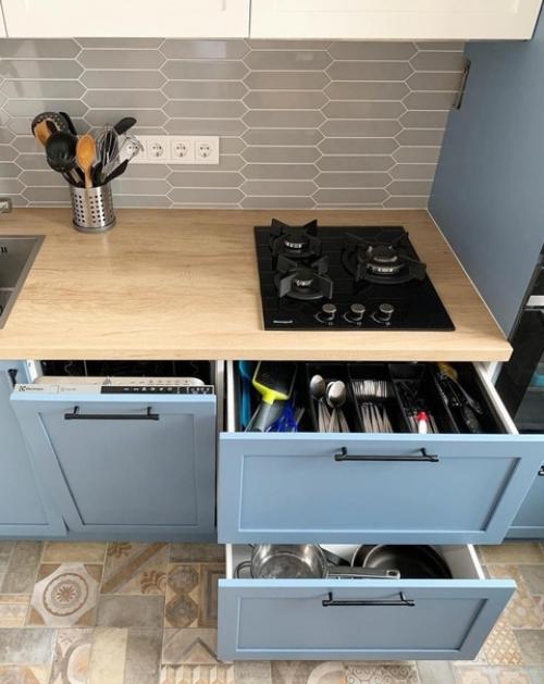 Красивый интерьер кухни. 03