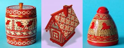 Мезенская роспись.  Символика узора. 01