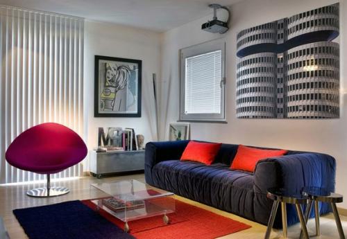 Авангард:  Авангард перешел в интерьеры из искусства, в начале 20 века. 07