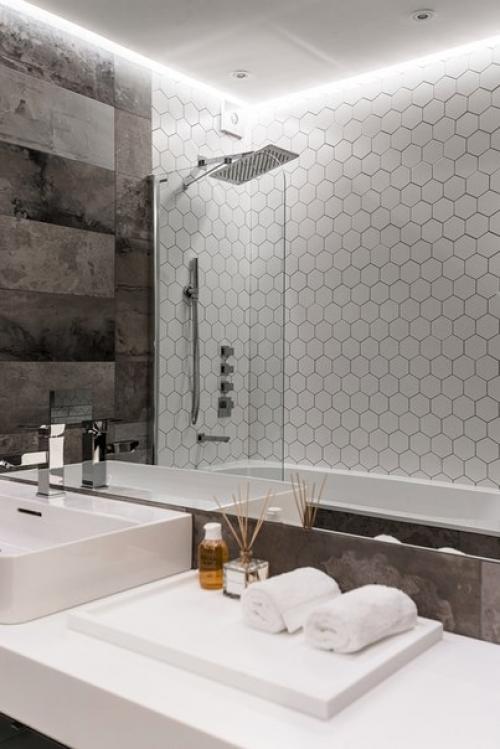 Хочу поделиться с вами фотографиями замечательной реализованной квартиры в Краснодаре, которую проектировала для красивой молодой пары. 09