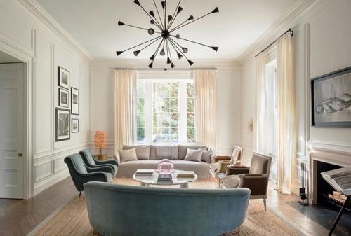 Современный интерьер. В светлых тонах. 02