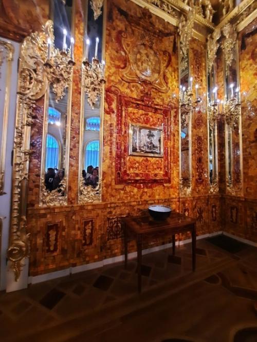 Екатерининский дворец в Пушкине с посещением янтарной комнаты. 02