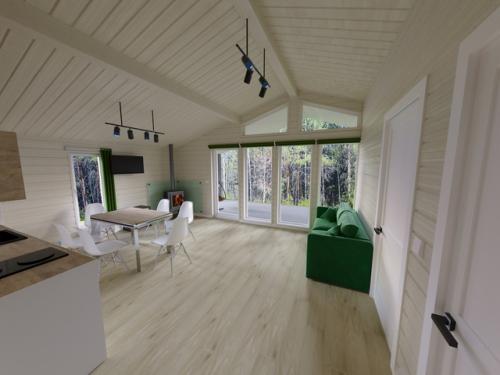 Приступили к строительству дома 8 х 9. 5 м в стиле барн в тосненском районе! 05