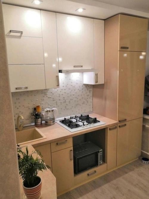 Прекрасное преображение кухни. 01