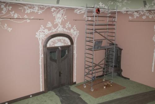 Реставрация.  Кленовая гостиная. 03