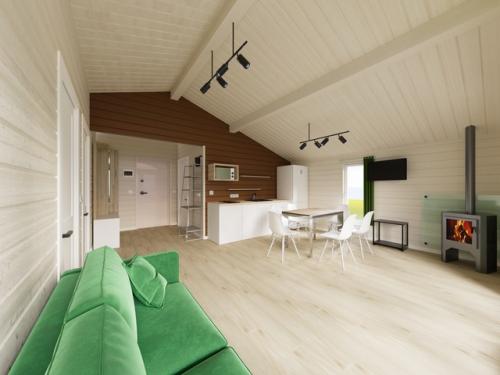 Приступили к строительству дома 8 х 9. 5 м в стиле барн в тосненском районе! 04