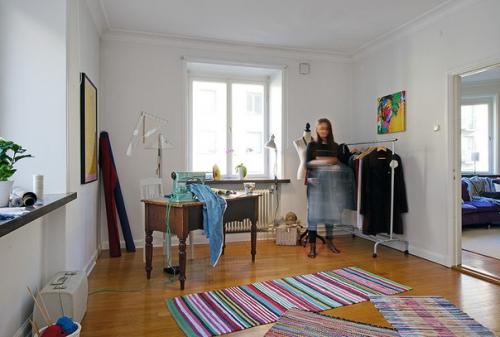 Очаровательная и уютная квартира в Швеции! 08