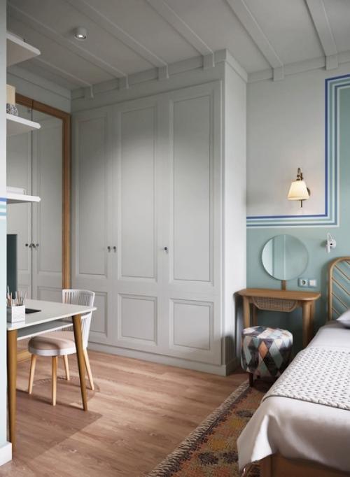 Проект 1-комнатной квартиры 38 кв. 08