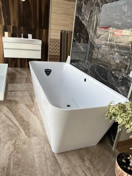 Новинка!  Монолитная ванна из литьевого мрамора астра - форм Орион 170 х 75 см. 01