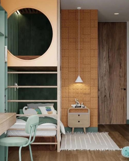 Современный дизайн. Детской комнаты. 02