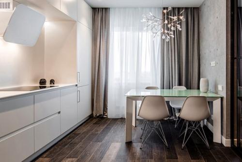 Хочу поделиться с вами фотографиями замечательной реализованной квартиры в Краснодаре, которую проектировала для красивой молодой пары. 05