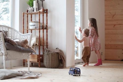 Очень уютное скандинавское шале Ирины Irinka_Kurapova, которая живет в нем со своей семьей и пушистыми котами. 03