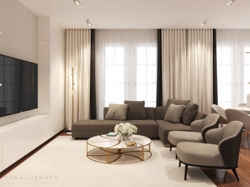 Дизайн квартиры в современном стиле. 02