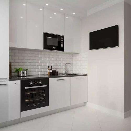 Современный интерьер квартиры в светлых тонах с первого взгляда привлекает своим сдержанным и ультрамодным дизайном. 02