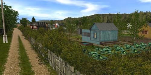 В рамках работы над моделями к маршруту была создана наша дача. 01