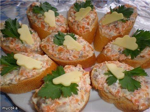 Бутерброды на праздничный стол? 05