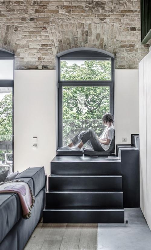 Монохромный лофт 180 м в Киеве ч. 1. 05