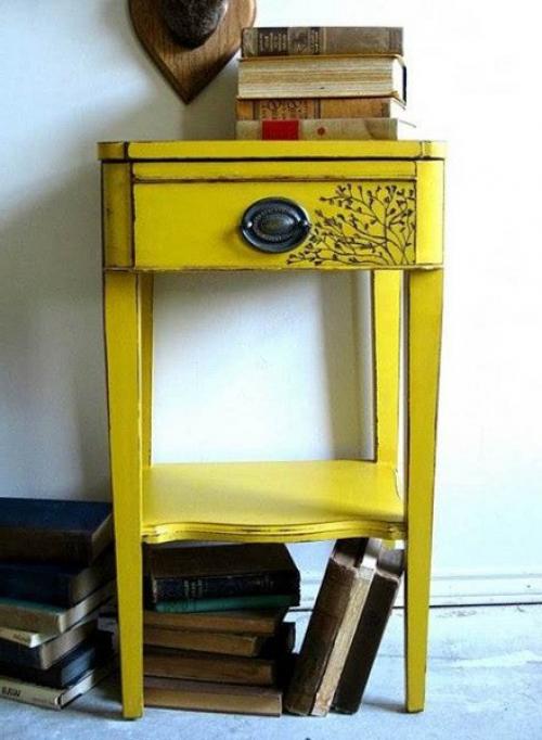 Идеи по переделке старой мебели. 06
