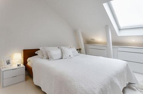 Яркий пентхаус на чердаке в Стокгольме. 07