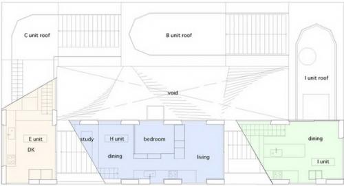 Многоквартирный дом в Японии. 05