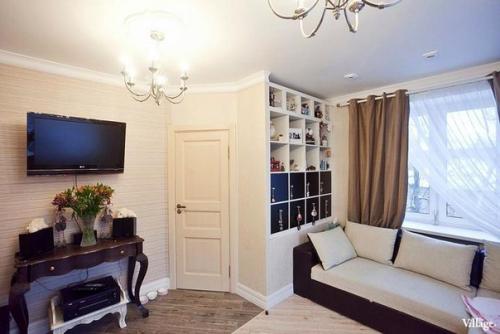 Интерьер однокомнатной хрущевки в Санкт-петербурге. 05