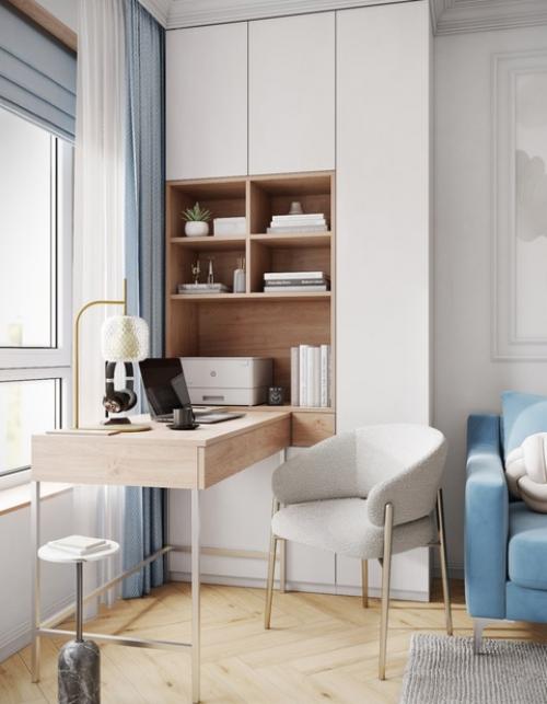 Проект 1-комнатной квартиры 42 кв. 02