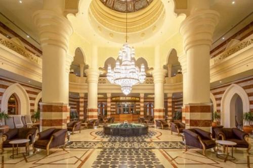 Обзор_отеля.  Недорогой и очень красивый отель в Хургаде с интерьерами из восточной сказки. 04