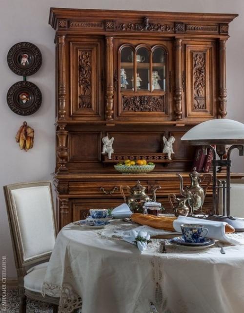 Буфет в интерьере. 08