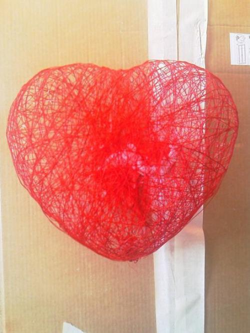 Рукоделие.  Шары - паутинки. 06