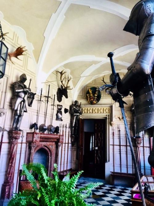 Замок жлебы в Чехии встречает своих гостей роскошными, стильными, достойными внимания истинных ценителей, интерьерами. 03