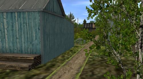 В рамках работы над моделями к маршруту была создана наша дача. 04