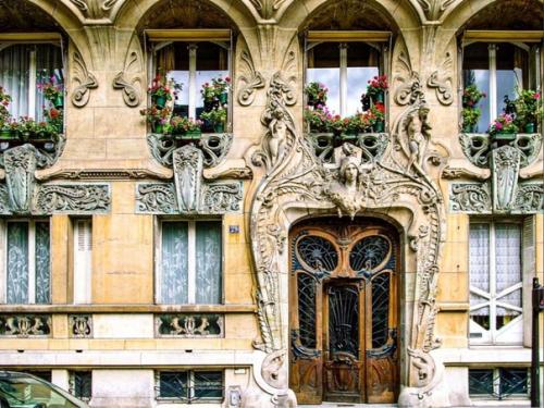 Стиль ART Nouveau в Париже. 01