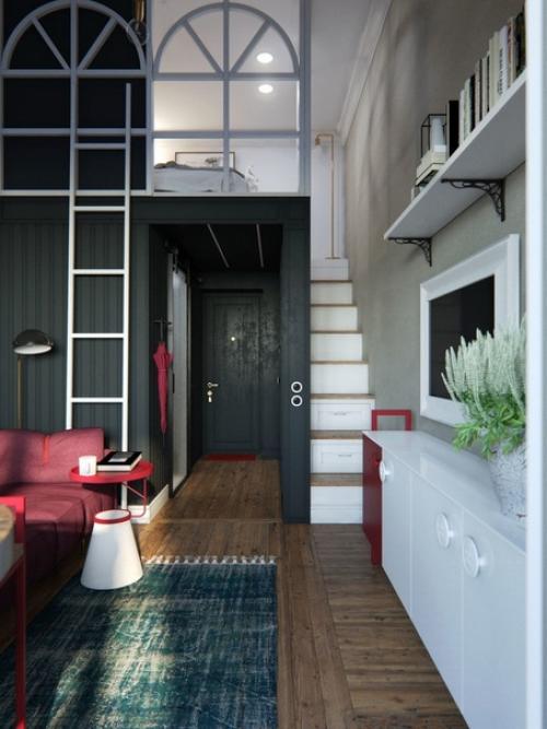 Вот такой вот дизайн - проект студии для девушки. 02