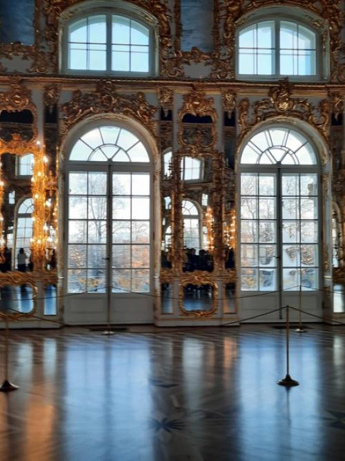 Екатерининский дворец в Пушкине с посещением янтарной комнаты. 01