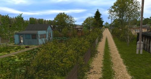 В рамках работы над моделями к маршруту была создана наша дача. 05