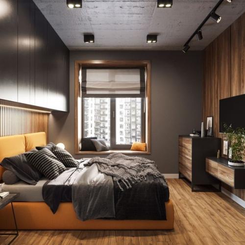 Проект квартиры для уверенного в себе мужчины. 02