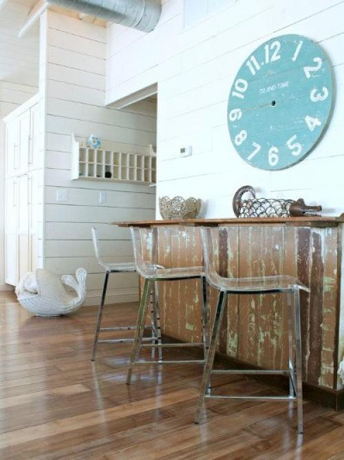 Часы в современном интерьере. 01