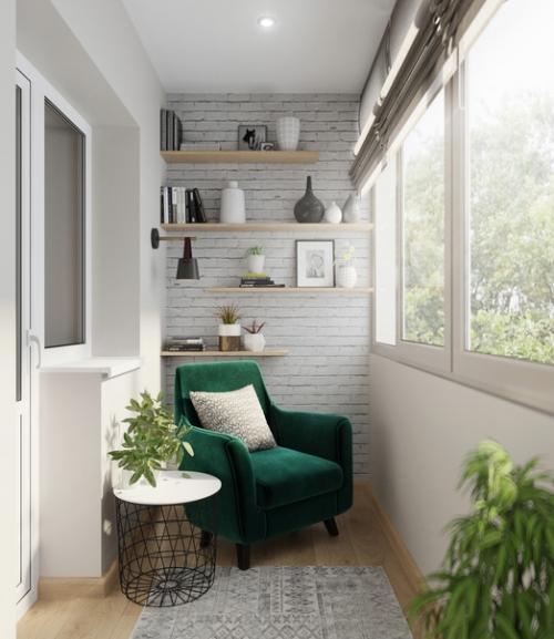 На площади всего 24 к. м. удалось создать очень функциональный, стильный и удобный интерьер! 04