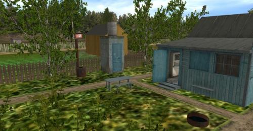 В рамках работы над моделями к маршруту была создана наша дача. 02