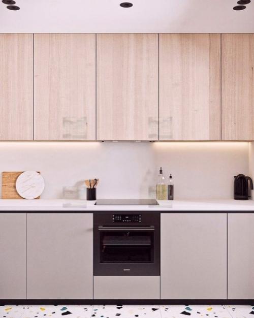 В современных интерьерах кухни можно самые разные цвета встретить. 01