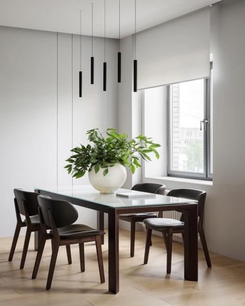 Елизавета райгородская и Александр плутяков переделали интерьер московской квартиры на восьмом этаже дома 2006 года постройки. 03