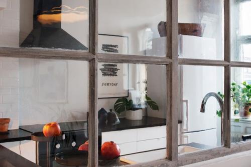 Интерьер недели.   Квартира в Стокгольме на мансардном этаже. 03