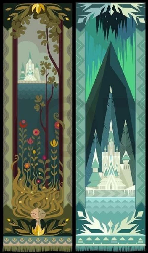 Для создания мультфильмов, творцы студии Дисней зачастую черпают вдохновение из культур реальных стран. 04