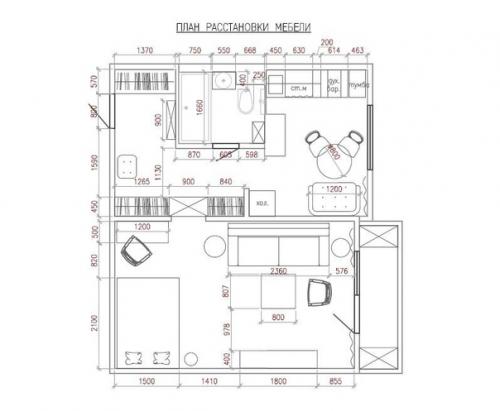 Стильная нетипичная дизайнерская однушка, отражающая любовь хозяйки к уличной культуре. 09