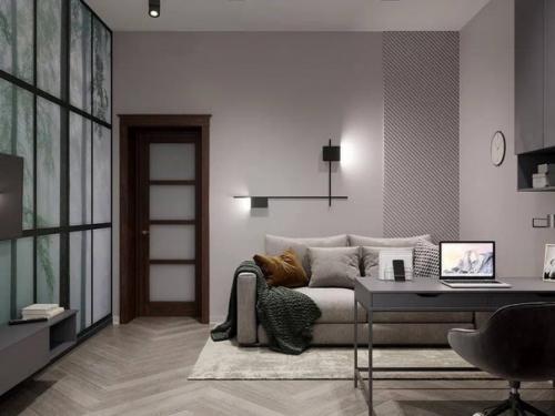 Сейчас у многих площади квартир весьма не большие, отсюда возникает вопрос, а как тогда быть с кабинетом? 02