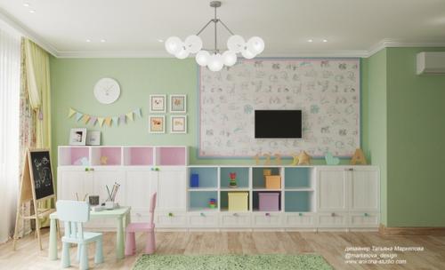 Обещала показать дизайн - проект трехкомнатной квартиры 120 кв. 07