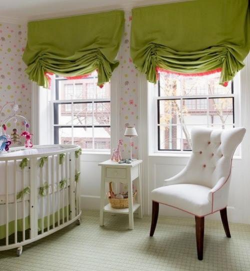 Австрийские шторы.  Они сочетают в себе пышные складки французских штор и лаконичный механизм римских. 01